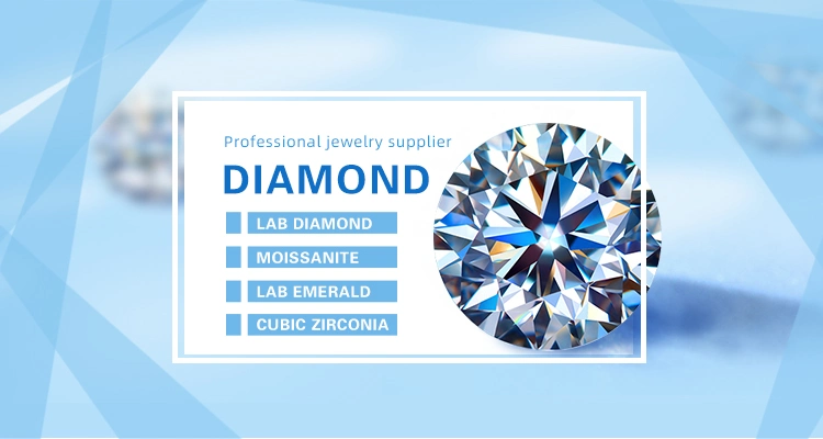 100% Pure Real Lab Grown Diamond in Wholesale Price Per Piece From China for Women Engagement Ring Making