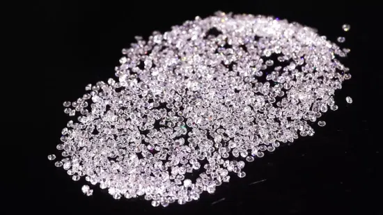 100% Pure Real Lab Grown Diamond in Wholesale Price Per Piece From China for Women Engagement Ring Making